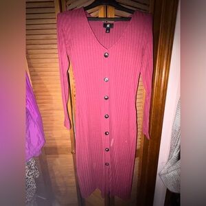 IZ Byer button down dress.